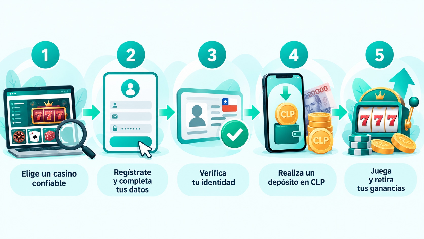 Cómo empezar a jugar en casinos online en Chile paso a paso
